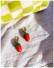 Load image into Gallery viewer, *PRE-ORDER* Big Strawberries Full Earring
